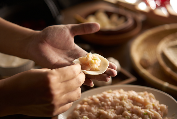 🎁 【甄选系列】手工大馅虾仁水饺(不含猪肉)(1盒 18 颗 450g) (100% off)