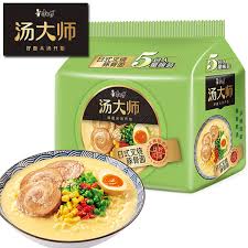 【临期】康师傅汤大师日式叉烧豚骨面5连包