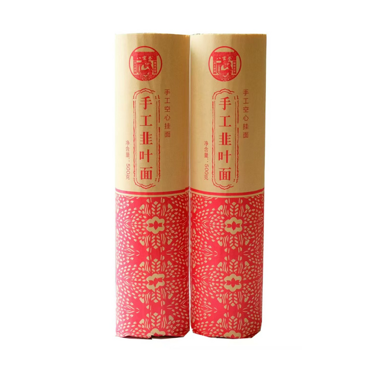 八家巷手工空心韭叶面 500g 零防腐剂 零添加