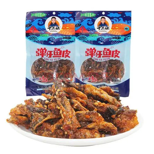 【临期】十三妹 - 风味鱼制品 - 弹牙鱼皮 60g