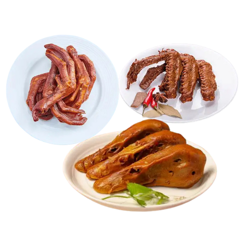 卤味小混合 （鸭头/2个，鸭翅/2个，鸭掌/2个）