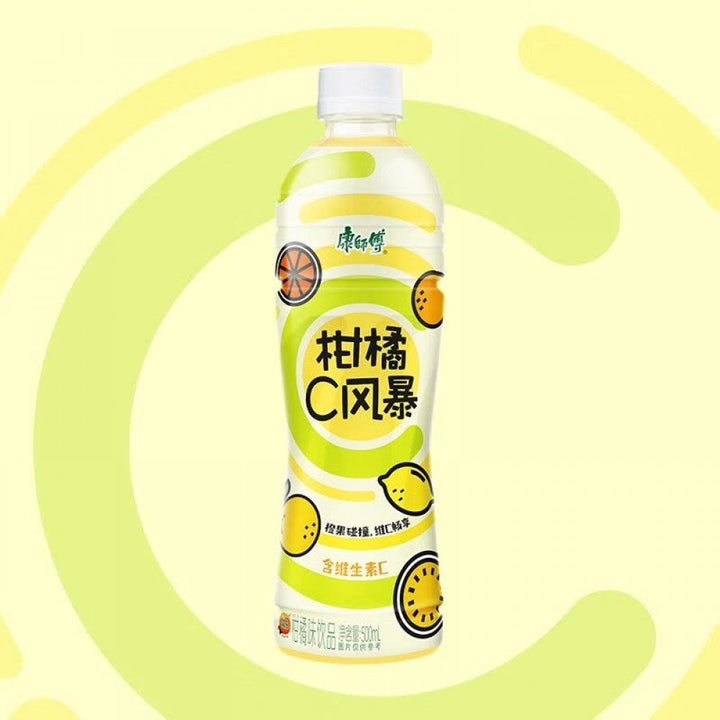 【临期】康师傅柑橘C风暴