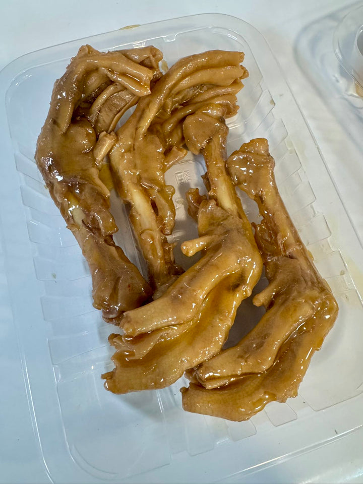 辣卤鹅掌(4只/盒)