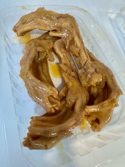 辣卤鹅掌(4只/盒)