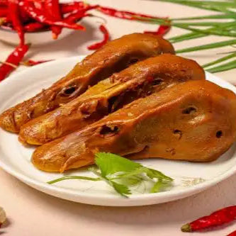 卤味大混合（鸭头/1个，鸭脖/1个， 鸭舌/2个，鸭翅/2个，鸭掌/2个，鸭胗/1个, 鸭腿/1个）510g-530g